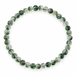 4MM Green Phantom Quartz Bracelet